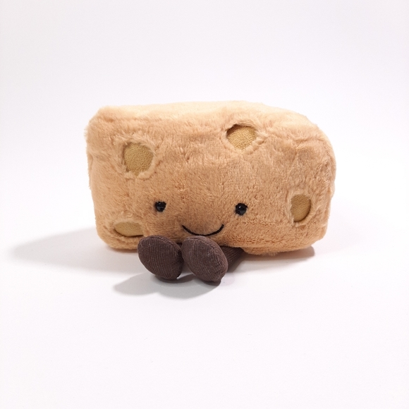 Jellycat Toys Jellycat Amuseable Swiss Cheese Stuffed Animal With